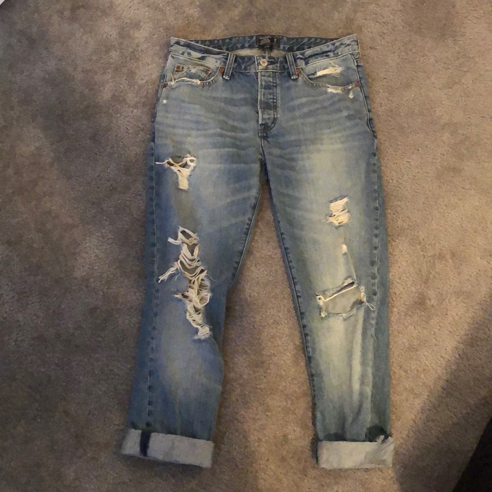 A&F boyfriend jeans